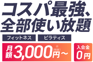 コスパ最強、全部使い放題