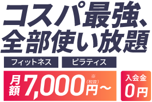 コスパ最強、全部使い放題