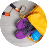 ウェアを用意したり洗濯したりが面倒で続かない