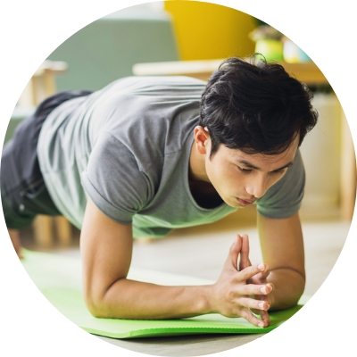 筋肉量キープで、太りにくい身体に変わる