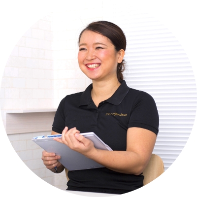 タイミングや量をお客様に合わせてアドバイスします