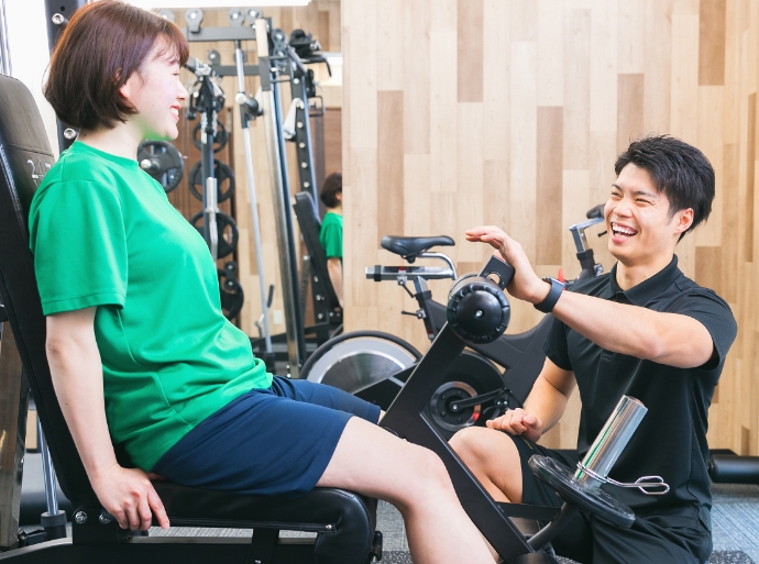 プロのトレーナーが全力サポート