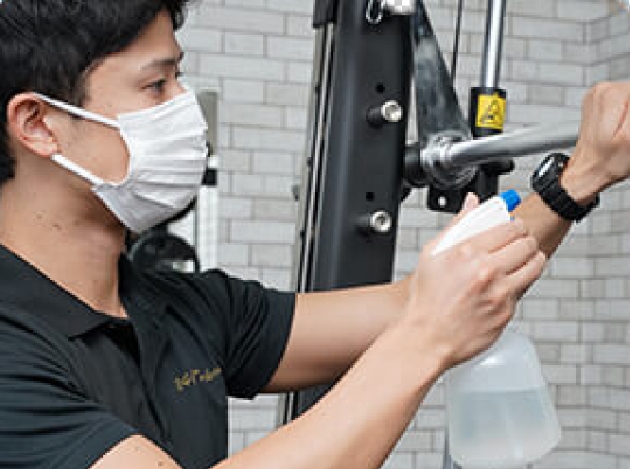 [STEP 02] 安心安全な施設・最新設備のご見学