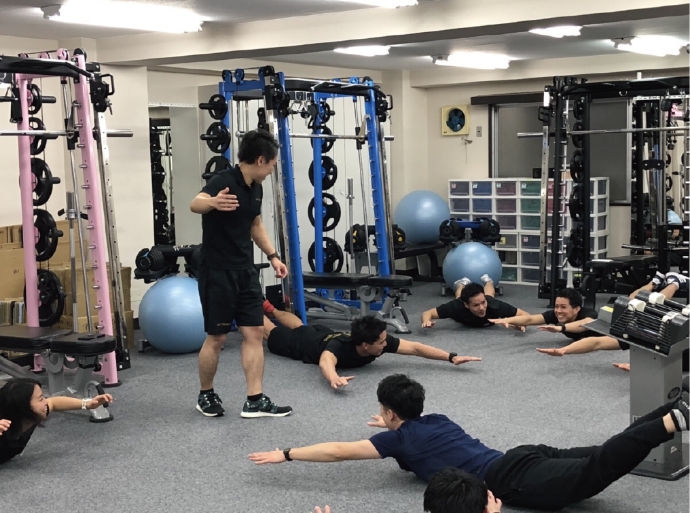 トレーナー向けの研修の様子